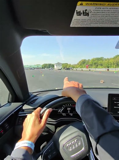 Driving the AutoCross on Autobahn Country Club track