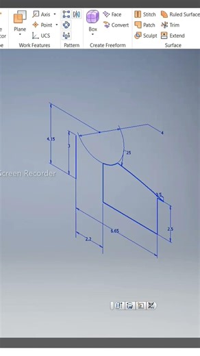 PART-3 | Lid Modeling in Autodesk Inventor | Step-by-Step | shorts | DEVELOPMECH