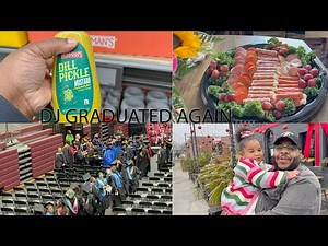 A DAY IN MY PLUS SIZE MOM LIFE| DJ GRADUATES WITH HIS MASTER'S DEGREE