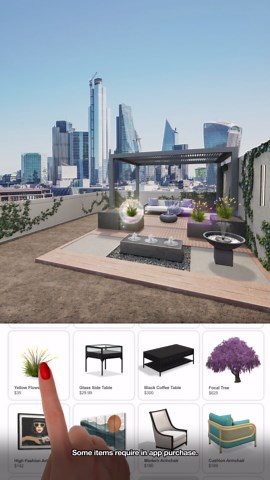 Design your dream home with real furniture and daily style challenges.