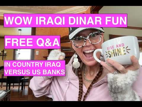 Friday Fun LIVE 🎉 Iraqi Dinar + Big Picture Updates