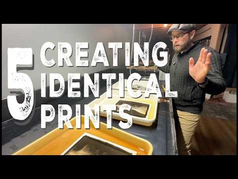 CREATING THE SAME IMAGE MULTIPLE TIMES FOR A FAMOUS PHOTOGRAPHER - PLATINUM PALLADIUM