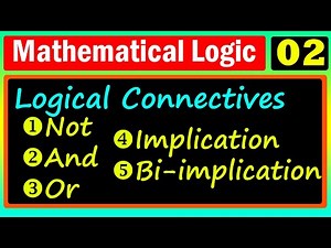 Mathematical Logic | Lecture 2 | Connectives | in Amharic