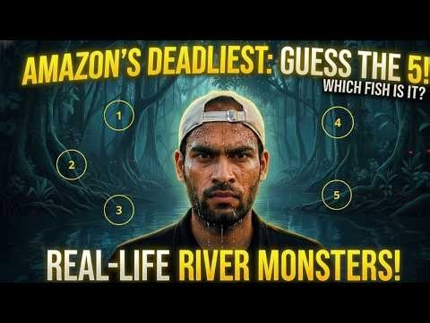 Top 5 Deadliest Fish of the Amazon Jungle