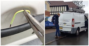 Electrician rigs van with 1,000-volt zapper to get back at burglars