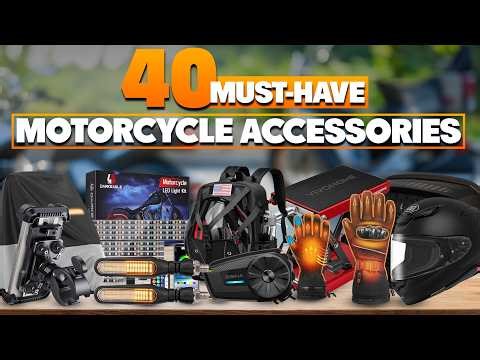 40 Must Have Motorcycle Accessories on Amazon Every Rider Must Own in 2026