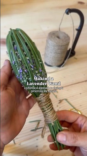 Making a Lavender Wand; Preserves Scent for Up To Four Years!
