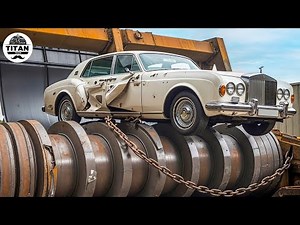 Most Insane Shredding Machines That Destroy Everything | Fastest Car Crushers in Action! #40