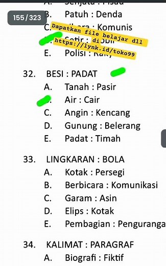 soal analogi #psikotes