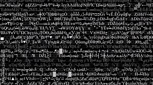 Video Background 1147: A screen of scrolling formula, algebra and code.