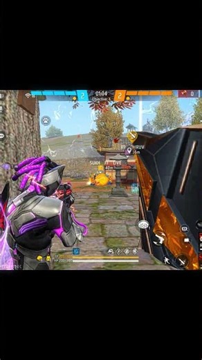 I MET DADDY CALLING! 😱 EPIC CLUTCH vs LEGEND! 🔥 #Shorts #FreeFire