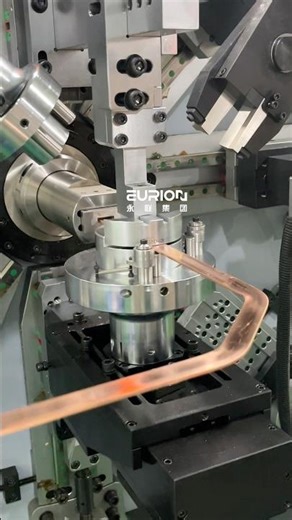 Watch busbar forming machine in action. Support vertical & edge bends. #busbar #wireworks