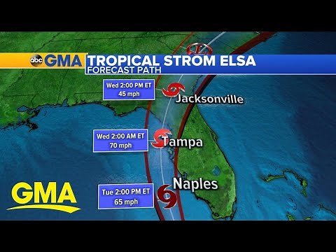 Timing and track of Tropical Storm Elsa | GMA