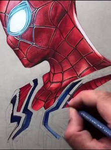 Iron Spider-Man artwork you have to see