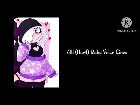 All (New!) Ruby Voice Lines [Made by Alex TheTetrisFan]