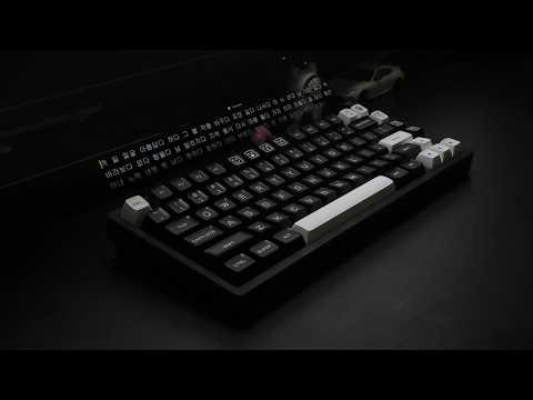 Rainy 75 Pro | Kailh Cocoa Switches Typing Test (Korean)