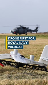 🇬🇧 Check out this UK first in military tech: Royal Navy Wildcat helicopter uses live drone video feeds in flight for the first time💡 https://www.forcesnews.com/services/navy/royal-navy-wildcat-taps-live-drone-feeds-flight-target-moving-vehicle-uk-first | Forces News