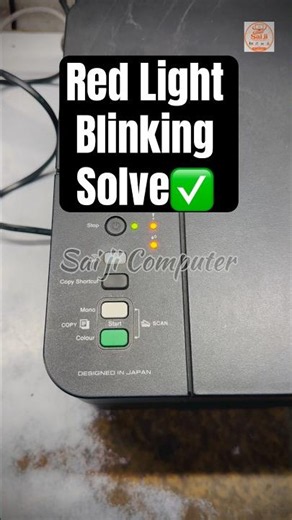 Brother DCP-T420w Red light blinking & all lights Blinking Ink Tank Full Solution ✅ ‪@Saijicomputer‬