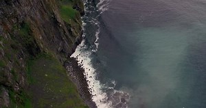 Aerial Drone View Fly Off Cliffs Stock Footage Video (100% Royalty-free) 28806625 | Shutterstock