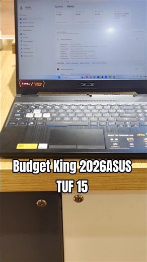 Still the King of Budget Gaming? ASUS TUF F15 RTX 3050 #asustufgamingf15 #asusgaminglaptop #shortvid