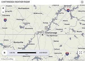 AccuWeather Chattanooga Radar Scan at 3:30pm ET. #Chattanooga #Tennessee #TDOT #Traffic #Weather https://www.accuweather.com/en/us/chattanooga/37402/weather-radar/331086 | On Time Traffic | Facebook