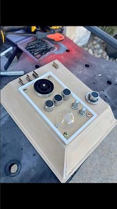 Star Wars / aliens wall panel - made from mdf and radio knobs #aliensmovie #starwars #alienprototype