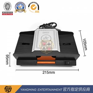 [Hot Item] 2 Deck Poker Card Automatic Shuffler Machine for Texas Baccarat Casino Table