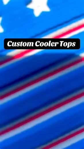 Your cooler, your way. Design a custom top today at deckedoutfactory.com 💪🏼🧊 | The Decked Out Factory
