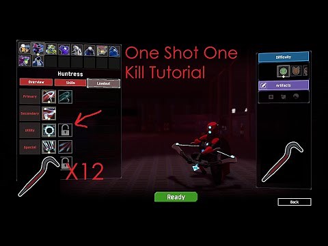 ROR2: Huntress One Shot One Kill Tutorial