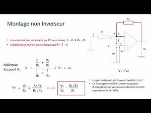 AOP "Amplificateur Operationel, fonctions et montages de bases"