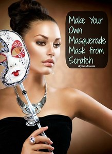 Fabulous DIY – Make Your Own Masquerade Mask from Scratch