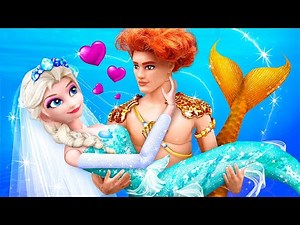 Elsa the Mermaid became a bride / 10 wedding DIYs