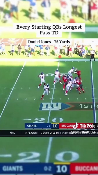 Every Starting QB's Longest Pass TD | NFL Football