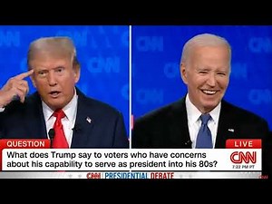 Cringeworthy moments from Biden and Trump CNN Presidential Debate