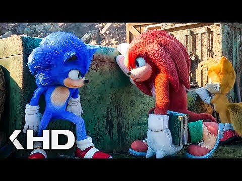 SONIC THE HEDGEHOG 2 Animated Short Clip - Drone Home (2022)