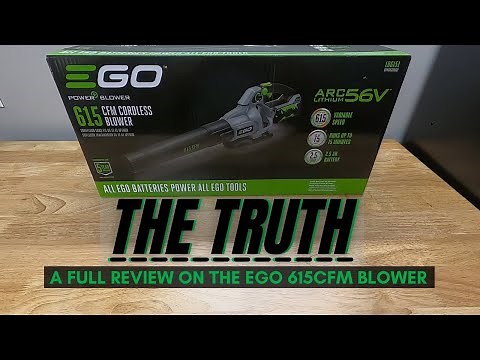 EGO Power+ 615 CFM Cordless Leaf blower Full Review (Should you Buy it?) LB6151
