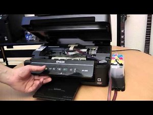 Epson XP205 Cómo instalar un CISS