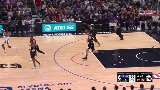 Powerful dunk by Russell Westbrook