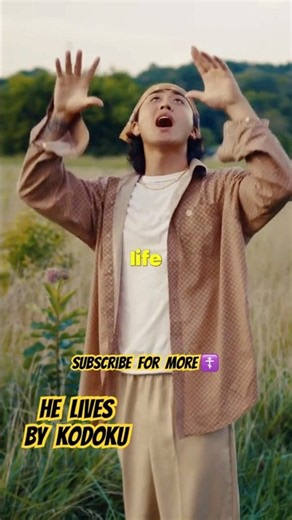 Kodoku - He Lives (Official Christian Rap Short) | Holy Vibes.#shorts #christianrap #gospelrap