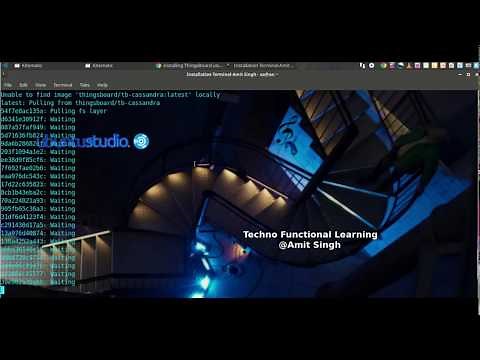 How to install Thingsboard (IOT Platform) with Docker in Ubuntu Studio 18.04 LTS