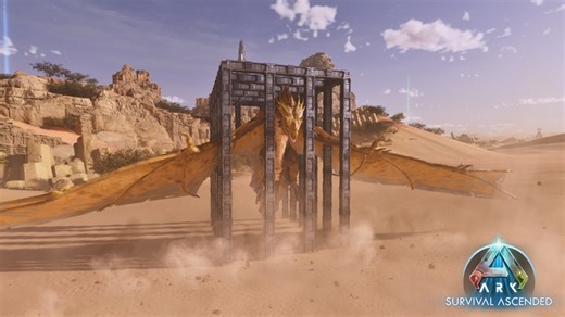 How To Build A Wyvern Trap Ark Survival Ascended Scorched Earth - GINX TV