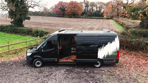 This Deluxe Camper Van Can Seat and Sleep Five People in Ways You Haven't Seen Before