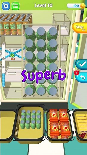 Fill The Fridge Organizer Game