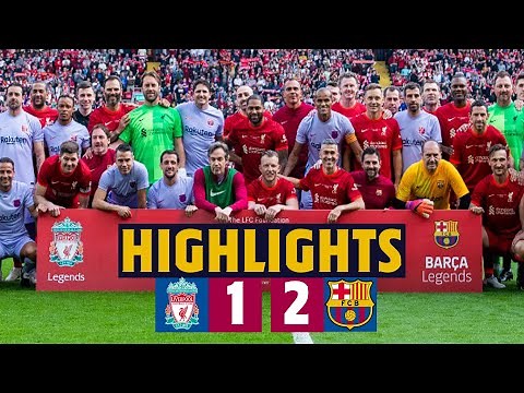 💥⚽ HIGHLIGHTS | LIVERPOOL Legends 1-2 BARÇA Legends