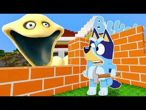 BLUEY BUILDS to SURVIVE the TERRIFYING TROLL WORM | BLUEY'S Adventures in ROBLOX!