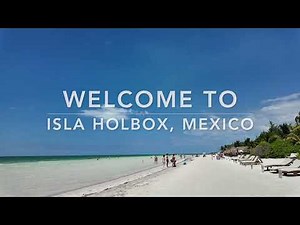 [4K] Isla Holbox, Mexico 🇲🇽 Beach Walking Tour