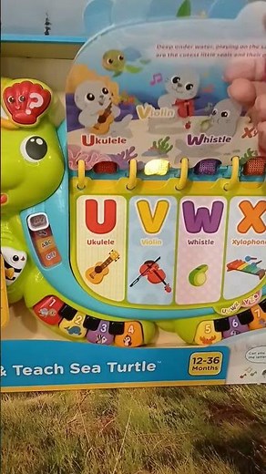 Touch and teach sea turtle #vtech ##learning #interactive #youtube