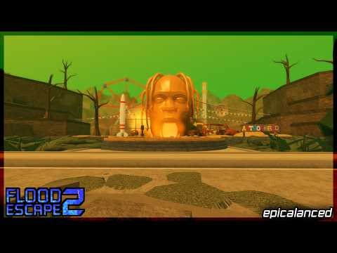 Astroworld [Hard] by Techvast and more | Flood Escape 2: Community Maps