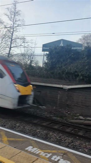 Class 745*** exhilarating Through Manor Park working for Nowrich#train#railway#class745