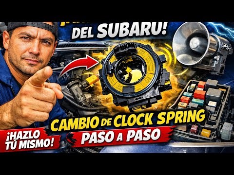 Arreglando la bocina de Subaru paso a paso cambio de clock spring #DRAUTO #Subaru #ClockSpring 